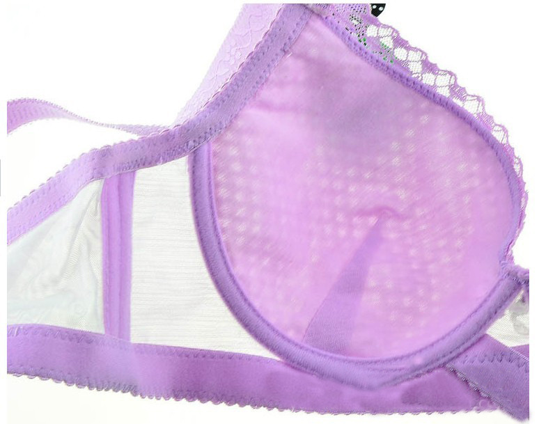 【<em>无棉文胸</em> 988# 女士<em>薄</em>杯胸围 三排扣聚拢型胸