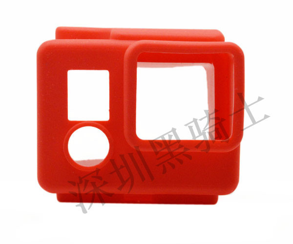 GP98 GoPro配件 Hero3+硅胶套 保护套 黑蓝绿