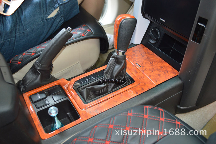 【丰田普拉多桃木内饰,10款霸道中控内饰10件