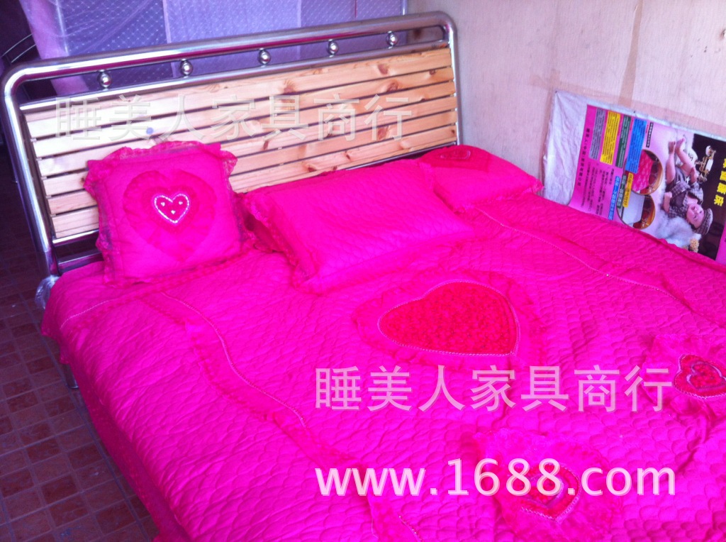 【1.5米全不锈 钢大床厂家直销,全国招商代理,