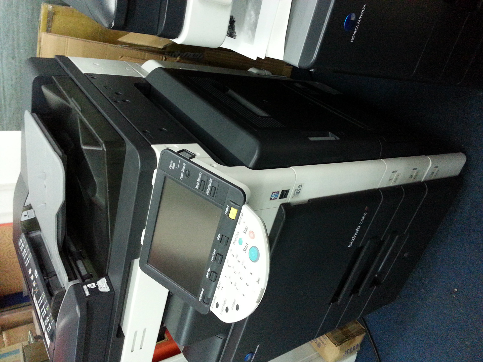 柯尼卡美能达彩色复印机 konicaminolta c360