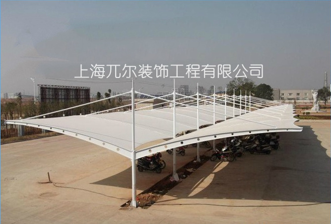 车棚 车篷定做 膜结构车棚