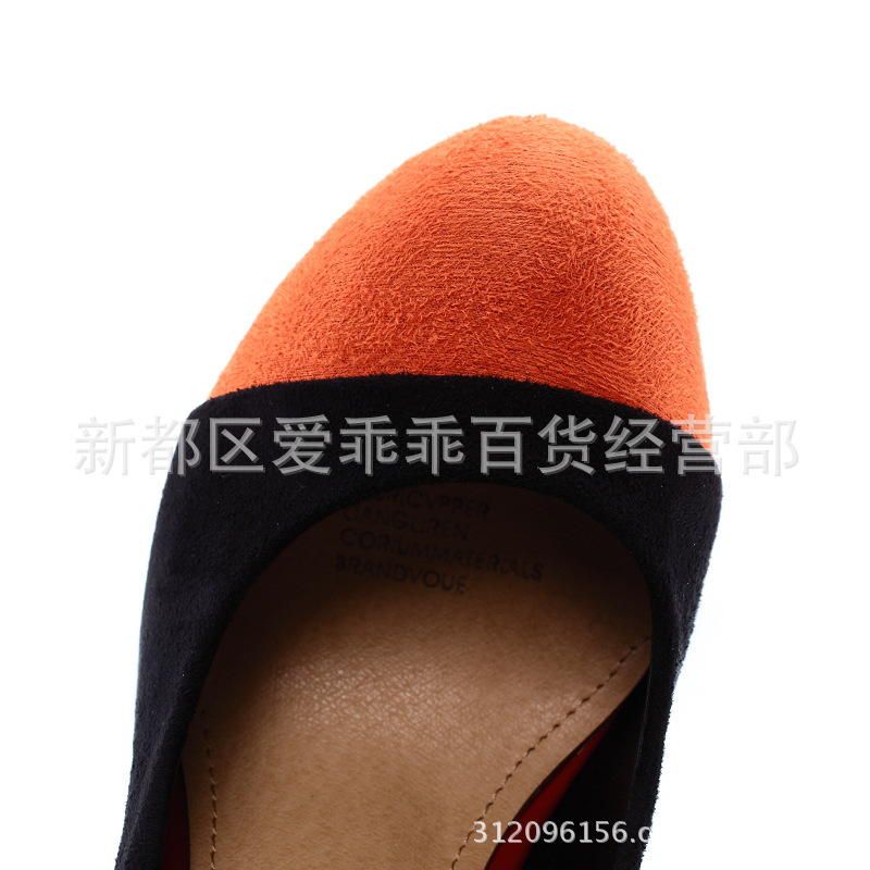 【2013新款女式真皮单鞋休闲鞋高跟鞋磨砂皮