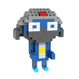 其他模型玩具-LOZ 小颗粒乐高式钻石积木 军曹