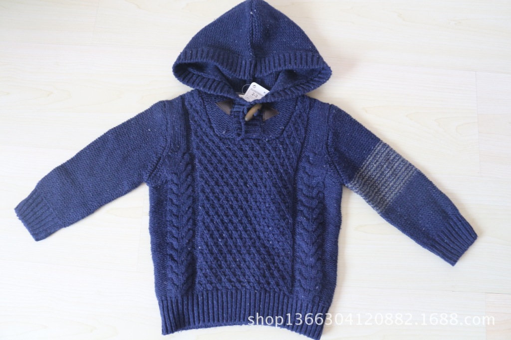 中小童外贸<em>童装</em> 纯棉儿童<em>毛衣</em> 韩版<em>男童装</em> 冬款
