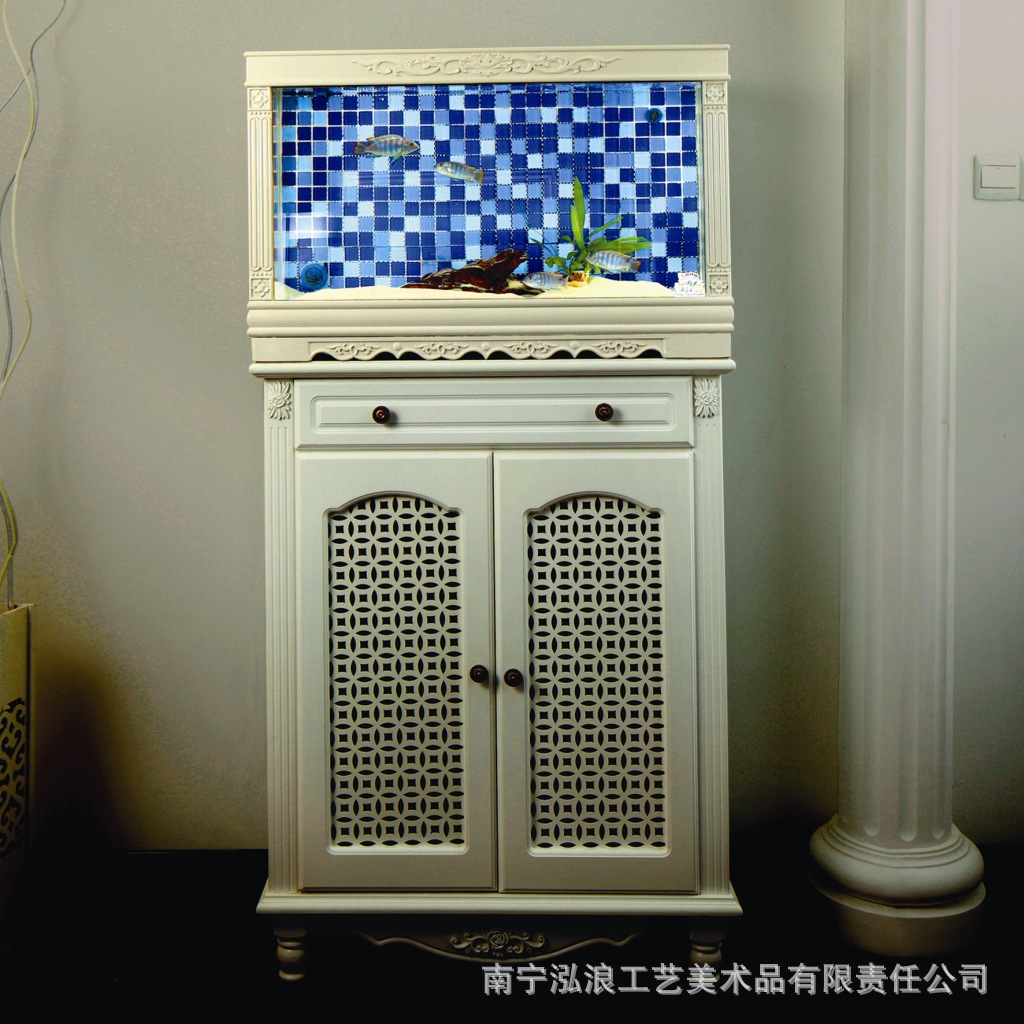 【时尚的工艺品免换水生态系统懒人鱼缸】