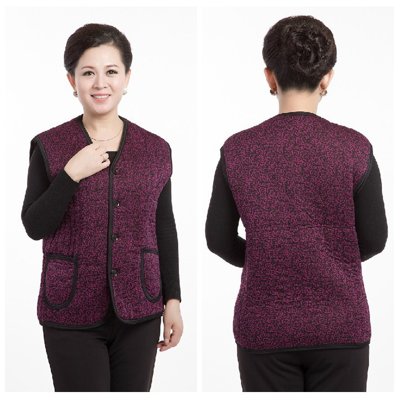 【2013秋冬季新款 <em>中老年</em>服装妈妈装 单排扣印