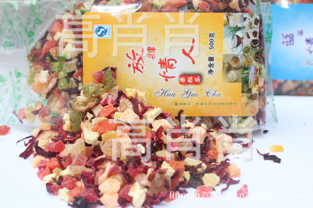 果粒茶 水果茶 蓝色忧郁 45元一公斤