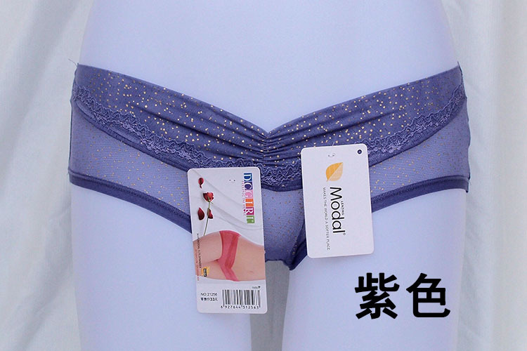 <em>内裤</em>-黛丝少女<em>厂家直销女款</em>莫代尔三角裤低腰