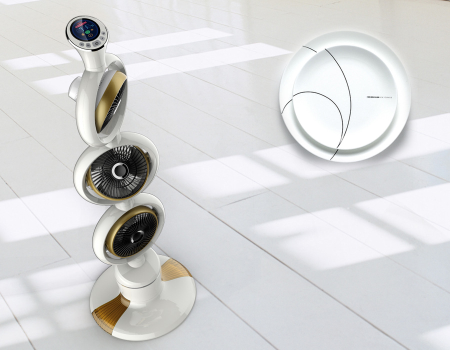 【多功能风扇设计 创意家电设计 工业产品外观