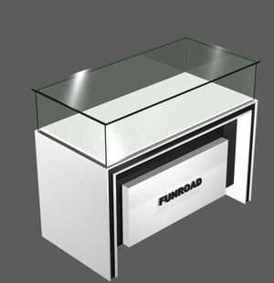 北京供应珠宝柜台木制珠宝展示柜样品珠宝展柜