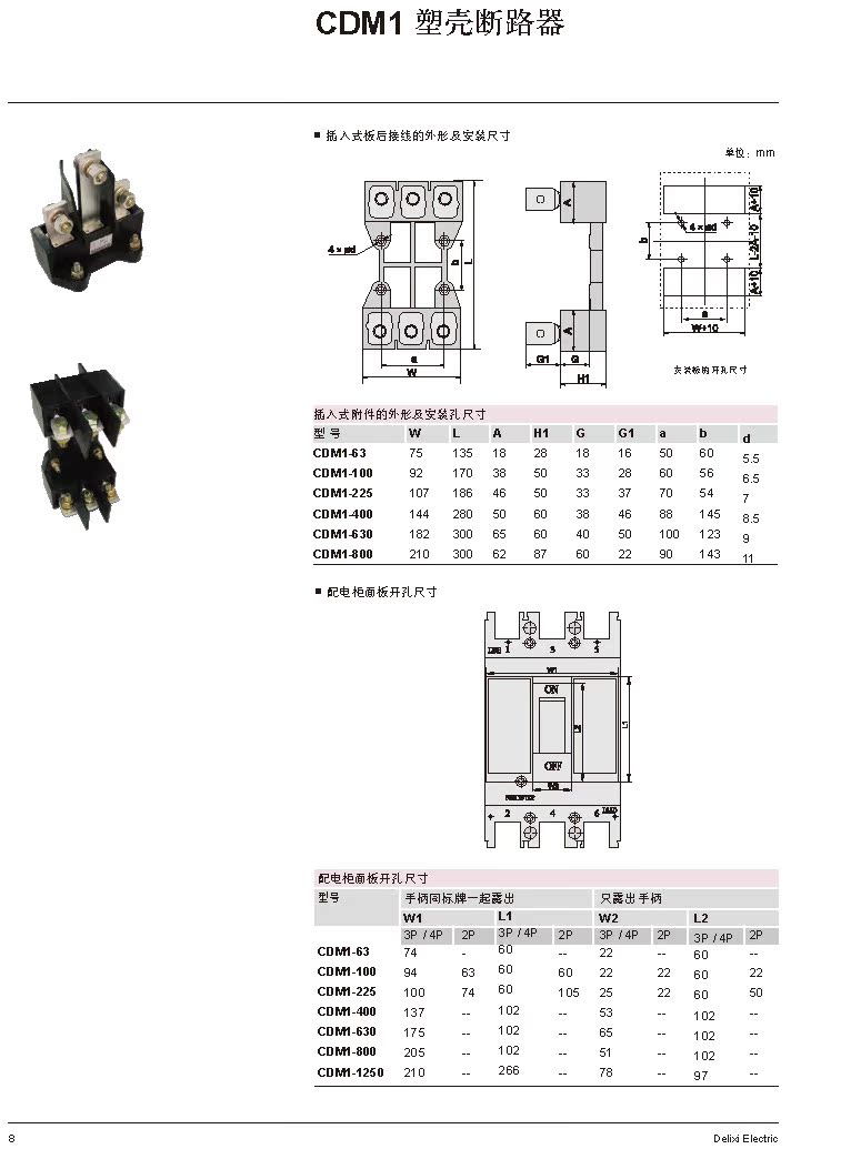 CDM1 塑料外殼式斷路器-7