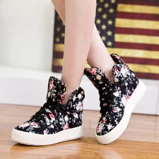 单鞋-<em>批发</em>女鞋 2013最新款<em>阳光姐妹</em>正品高帮松