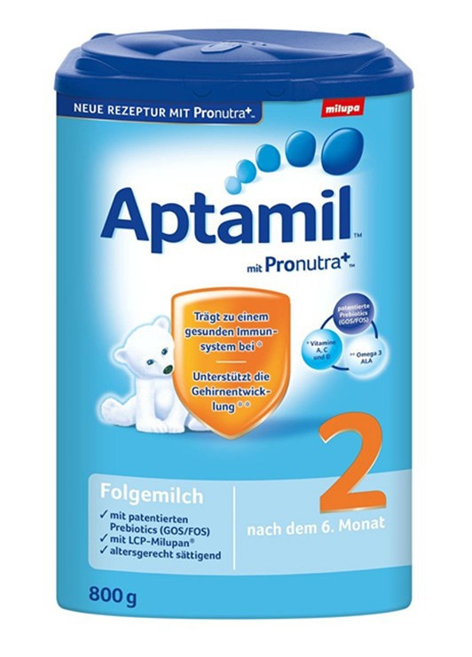 其他奶粉-德国本土爱他美Aptamil 新版 2段(6-1