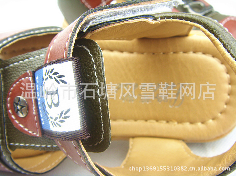 男童包頭軟底兒童涼鞋