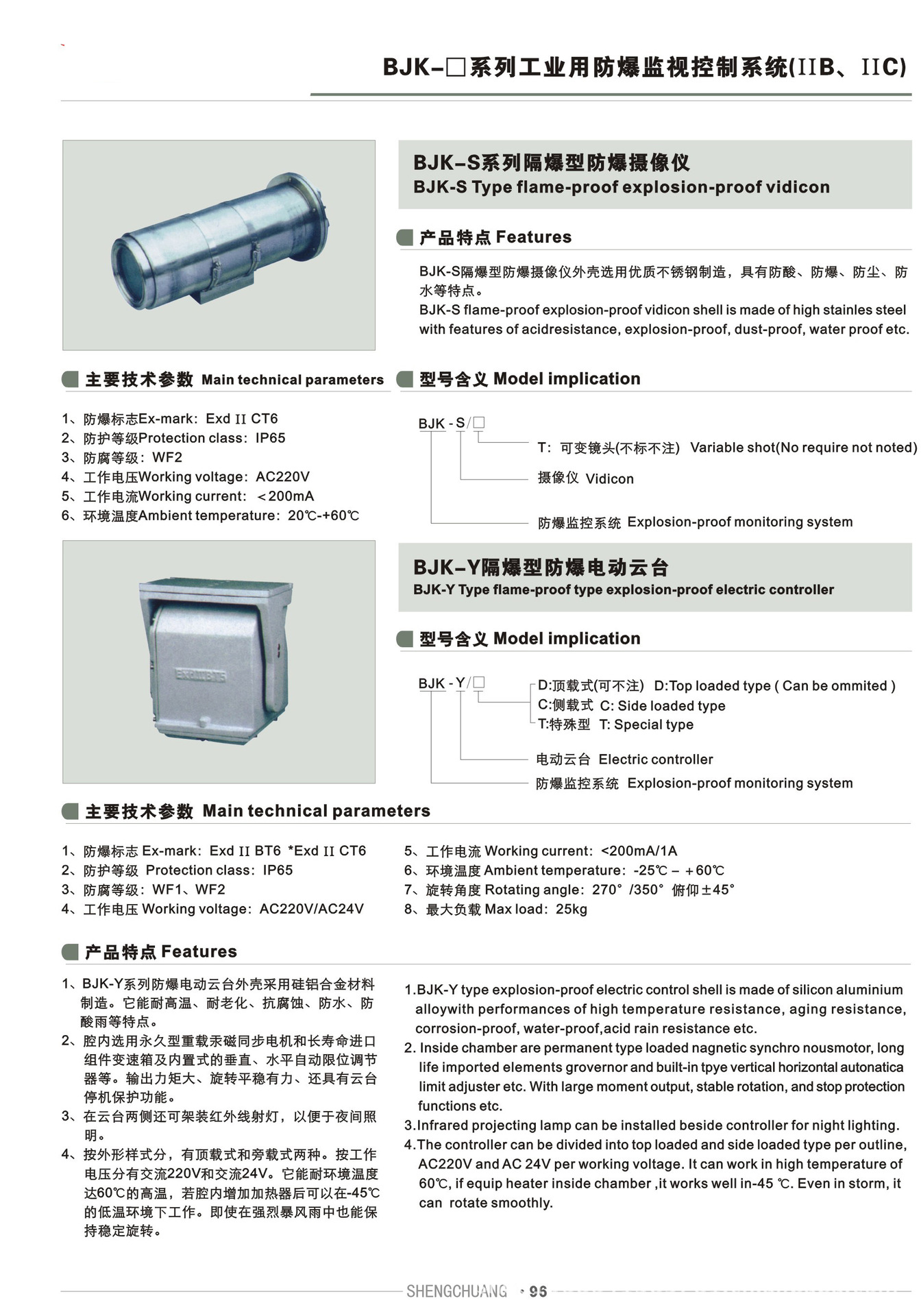 19--BJK-口系列工业用防爆监视控制系统（IIB,IIC