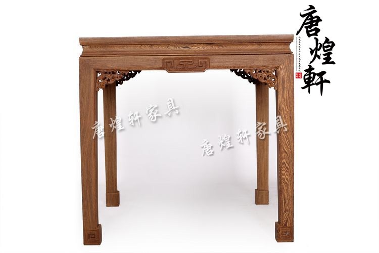 成套家具-特价鸡翅木八仙桌实木中式简约餐桌