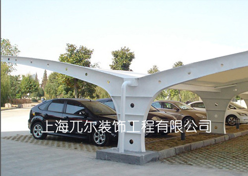 车棚 车篷定做 膜结构车棚