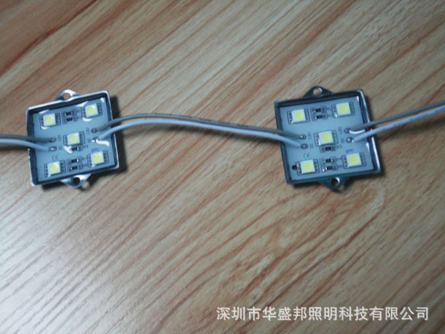 led5灯5050铁壳防水模组厂家供应led5灯5050广告发光模组蓝景品质