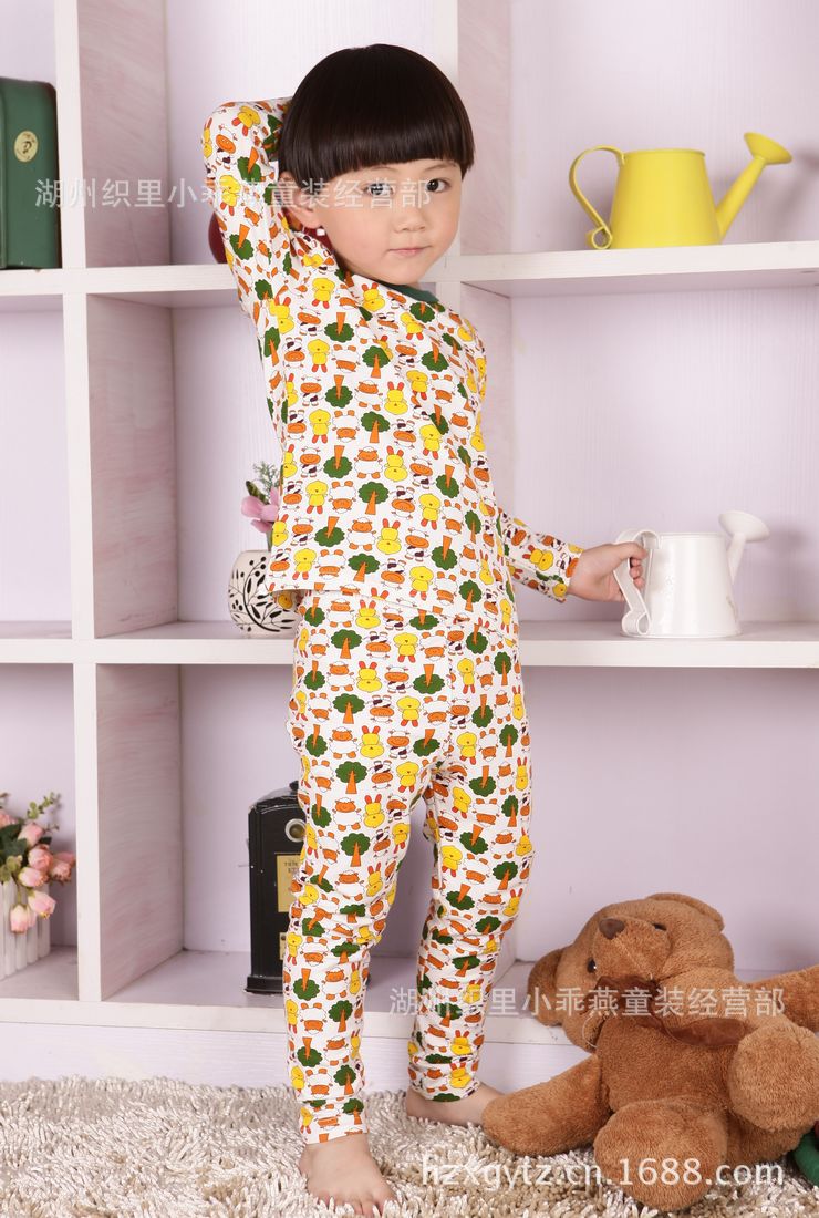 【熊出没<em>光头强</em>】儿童秋款<em>内衣内裤</em>童装套装 