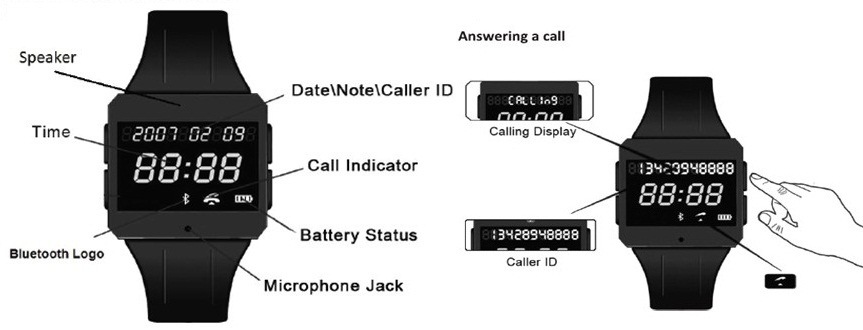 手表蓝牙电话