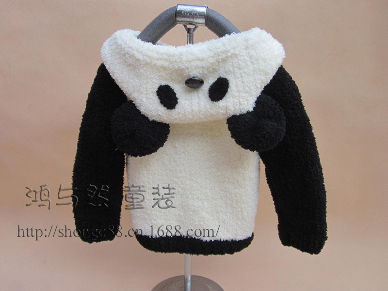 童<em>毛衣</em>-2013手工编织男女童雪尼尔<em>毛线</em>外套 宝