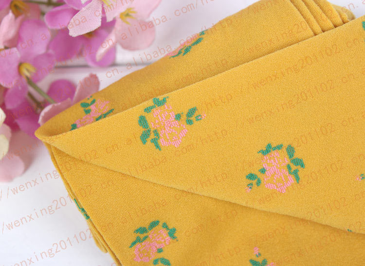 批发13年糖果色提花<em>天鹅绒女童</em>袜子儿童连裤