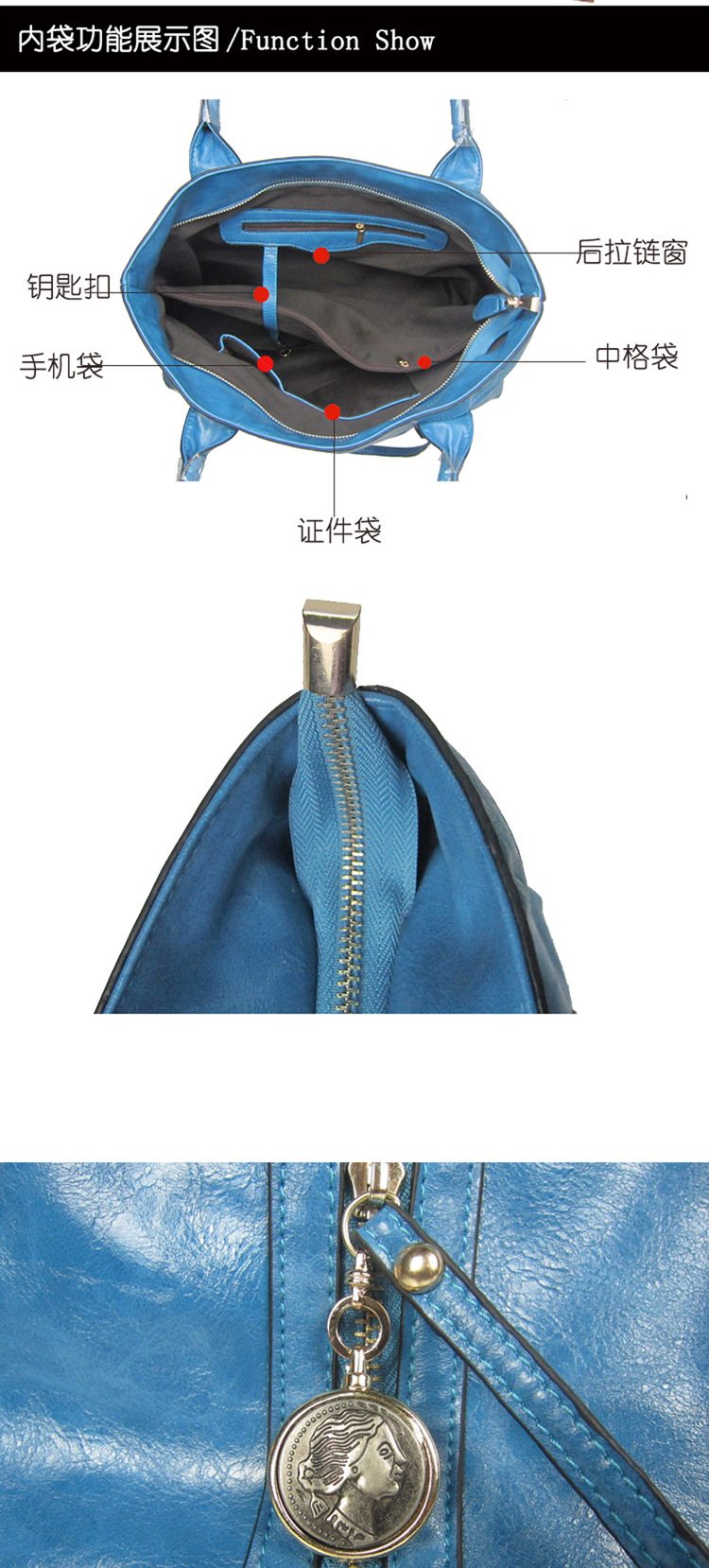岚蔡皮具<em>批发</em>pu<em>女式包</em>新款时尚白领OL风手提