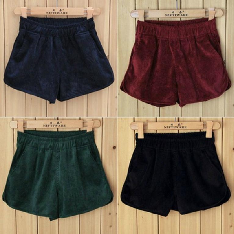 2013秋冬款新休闲裤子 冬季加厚<em>灯芯绒短裤</em> 大