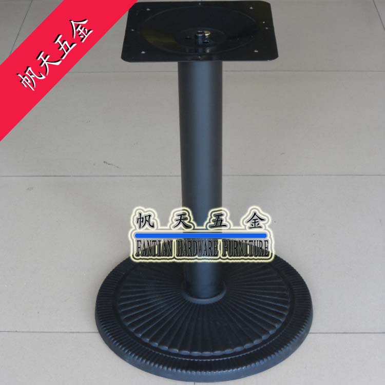 帆天家具配件供应新型材料餐桌台脚 加厚型塑