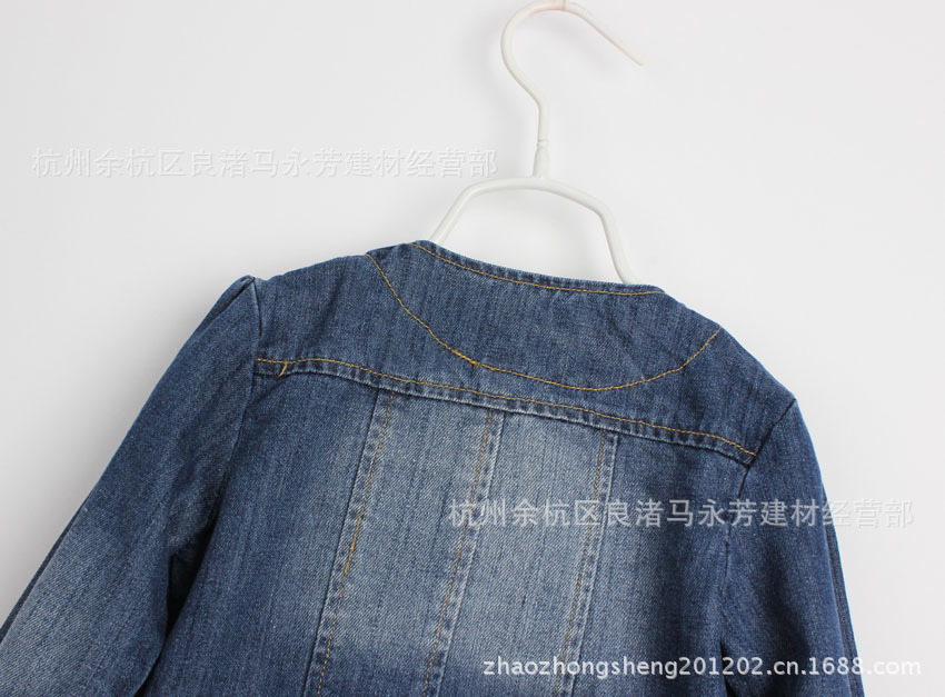 秋款童装 欧美ZAR~大牌<em>女童牛仔</em>西装<em>外套</em> 外贸
