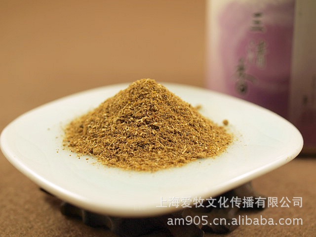 爱牧三清香粉 纯天然草药熏香粉 供佛香粉 爱牧合香粉