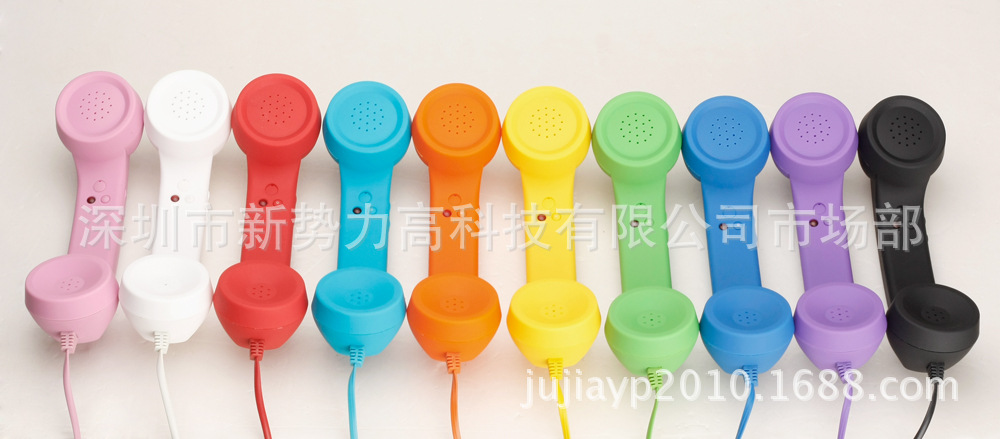 手机专用线控耳机-厂家直推 苹果手机听筒复古