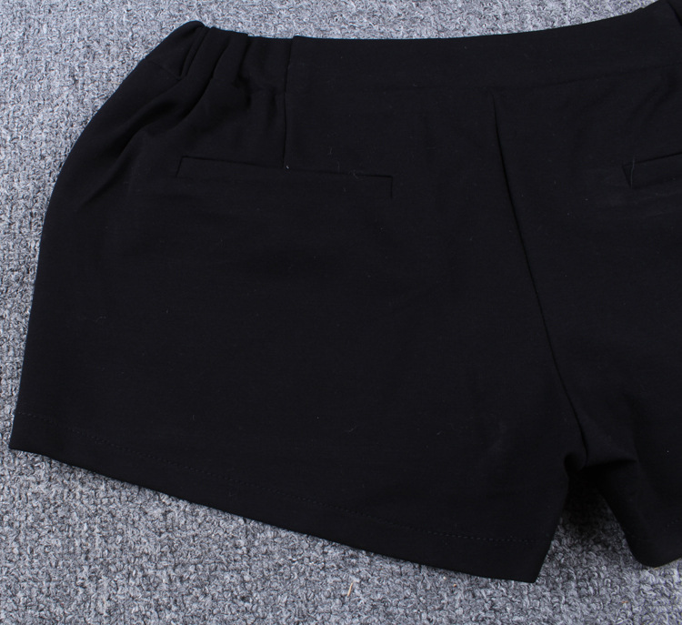 【欧洲站<em>女装</em>新款欧美秋冬松紧腰印花<em>宽松</em>马毛