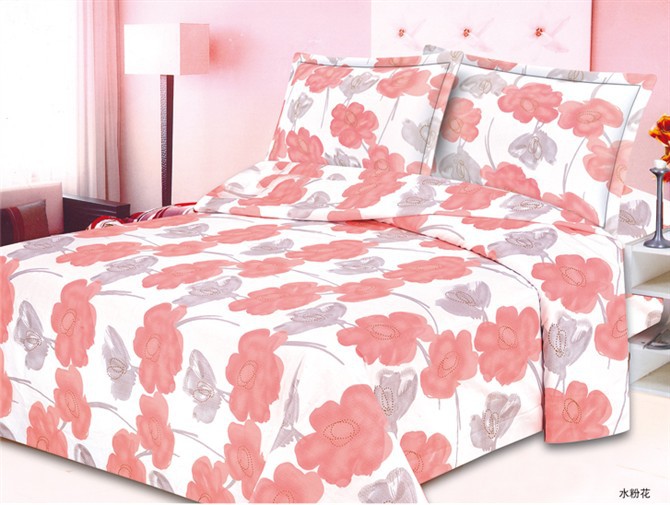 热销印花布料 涂料印染 纯棉斜纹布 批发布料-