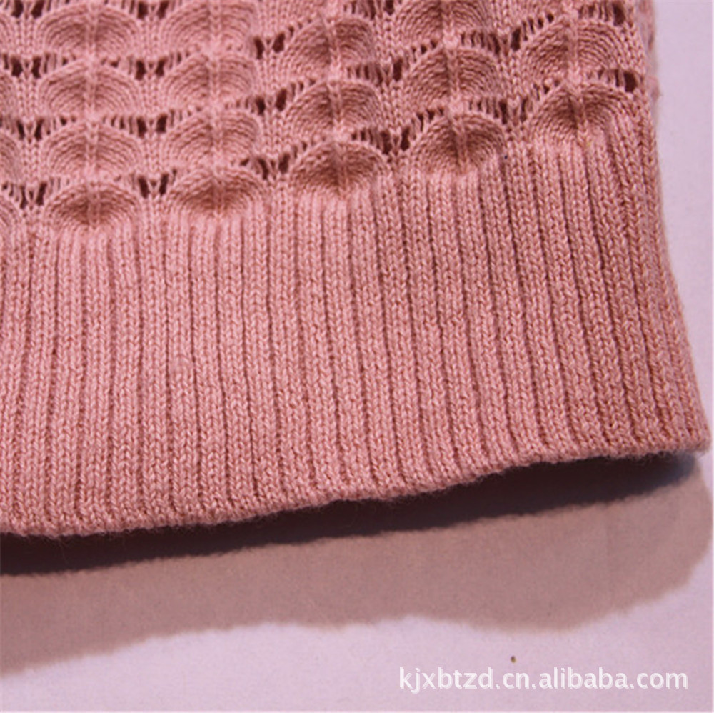 【28001 女童<em>羊绒</em>衫儿童<em>毛衣</em> 蕾丝领 小棒 童装