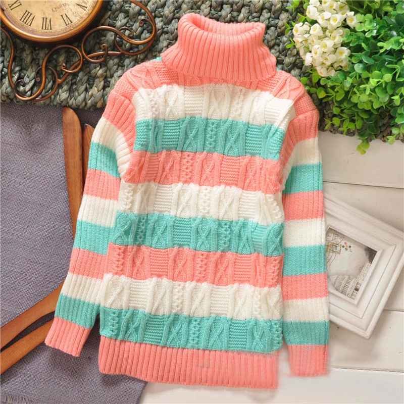 2013秋冬季儿童<em>毛衣</em> <em>韩版</em>女童高领<em>毛衣批发</em> 一