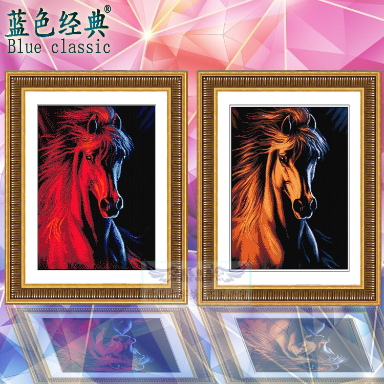 【满钻】DIY钻石绣十字绣最新款冰与火\/金时尚新潮树脂方钻批发 图片_高清大图 - 阿里巴巴