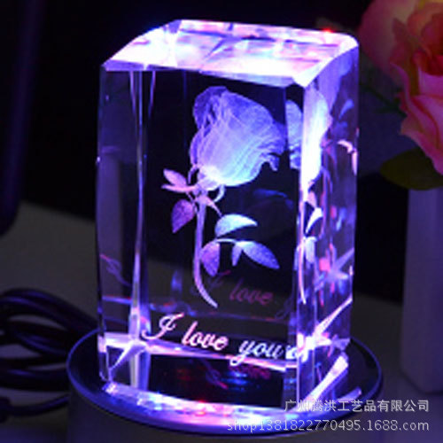 礼品-水晶立体内雕