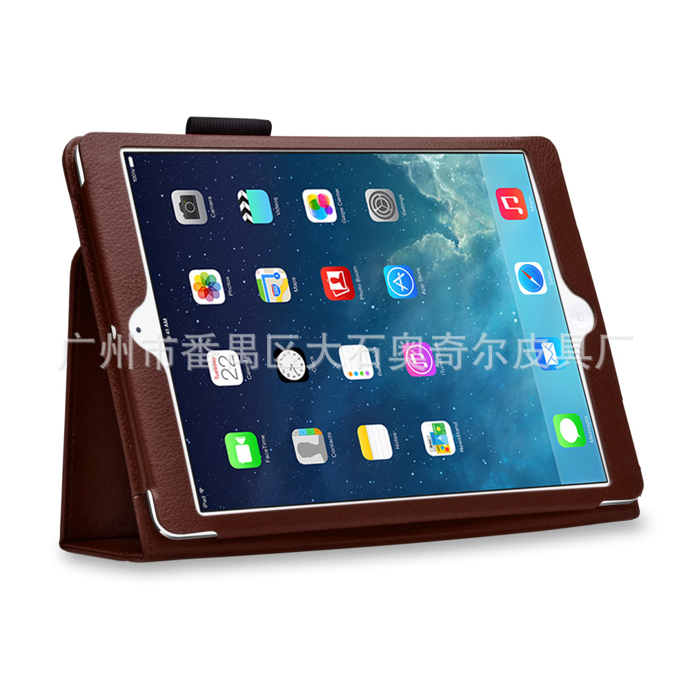 iPad Air stand dark brown (01)