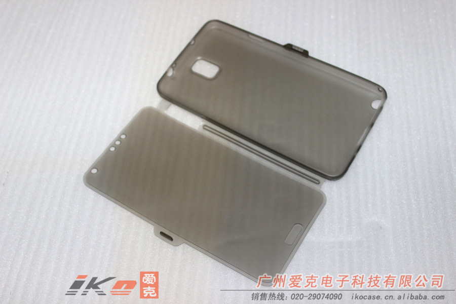 Note 3 超薄翻盖 磨砂TPU 04