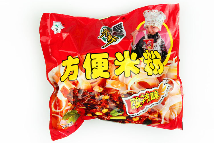 酸辣味巨星袋装方便米粉100g 贵州特色食品1