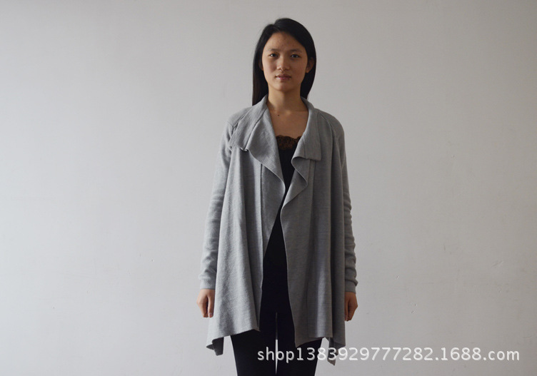 直销 <em>中年</em>女士<em>披肩</em> 针织衫<em>开衫</em>宽松长款外套毛