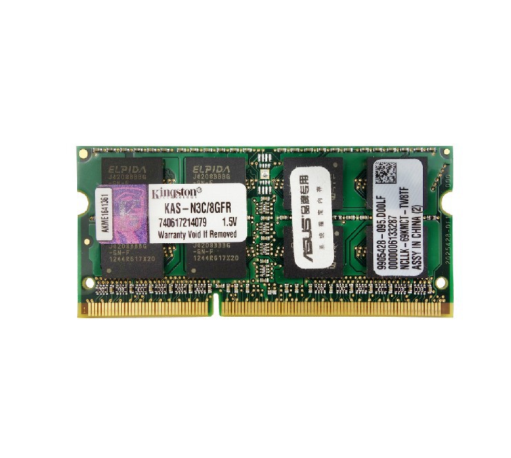 金士顿DDR3 1600 8G ASUS华硕电脑专用笔记