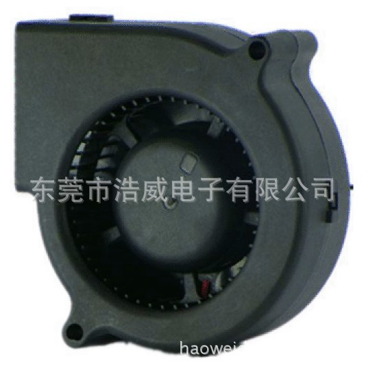 【东莞浩威长期提供 7530 小型 塑胶涡轮 cpu散