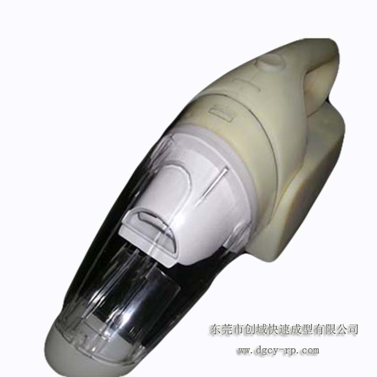 手持吸尖器CNC透明手板模型