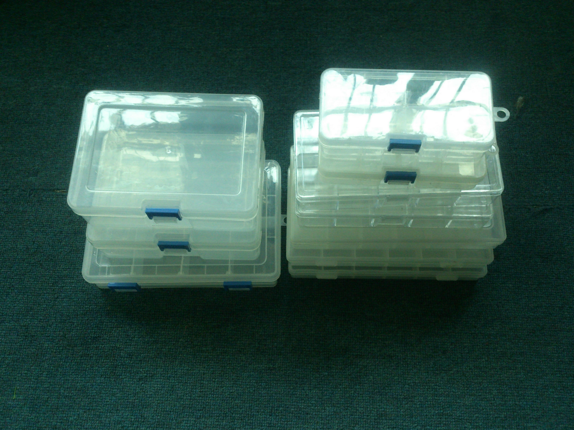 【透明盒子 塑料工具盒 塑料工具箱 收纳盒 PP