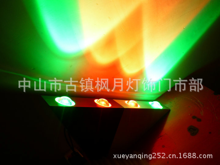 【供应大功率4W三角型LED壁灯 LED过道灯L