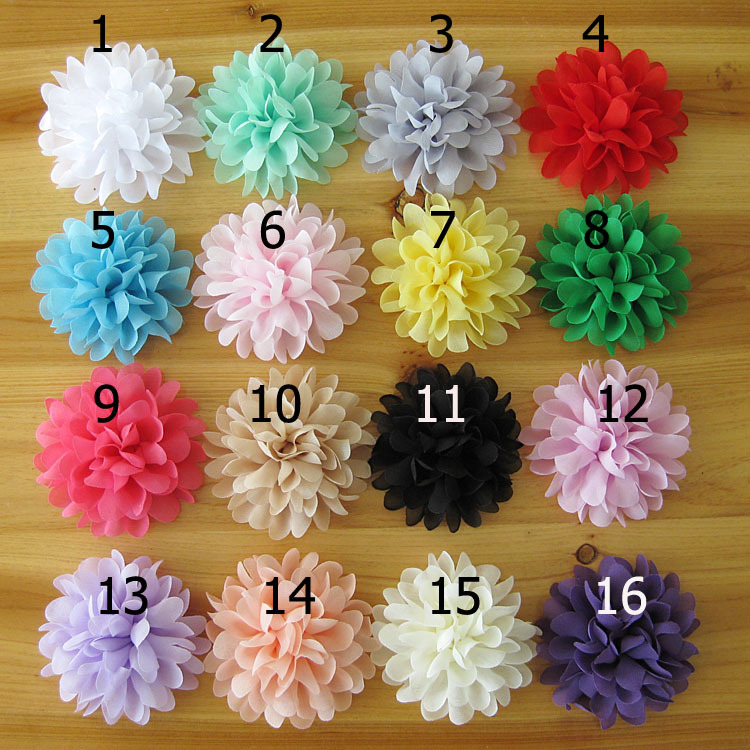 219 New baby headband packs 892 Lot 20 100 Packs Newborn Baby Girl Headband Chiffon Flower Hair Band   