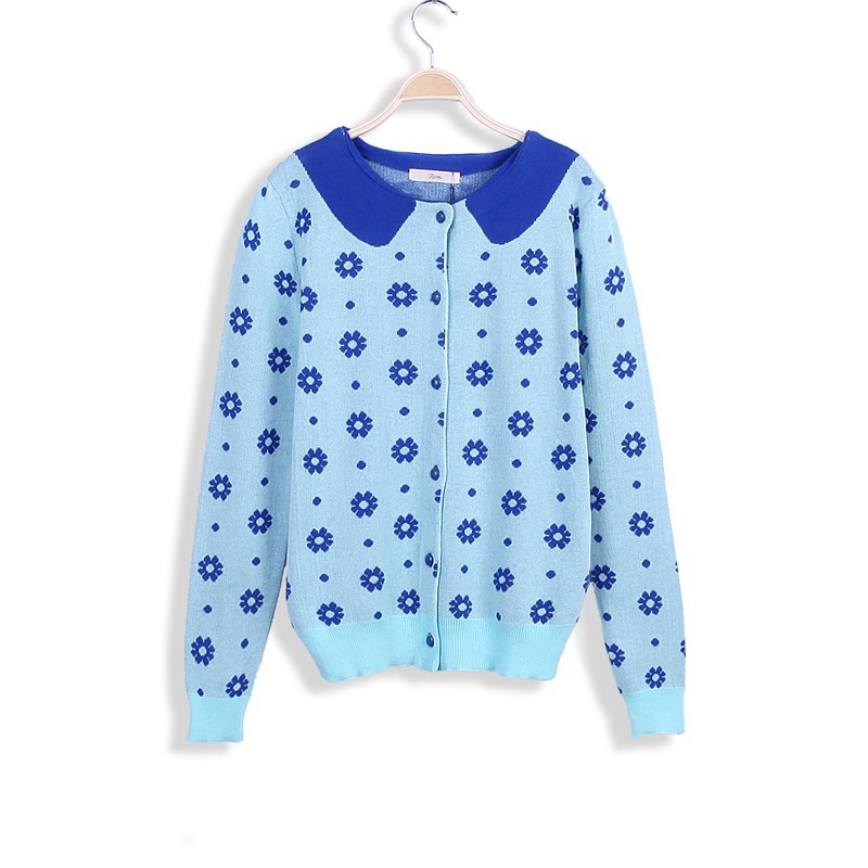 【13秋季新款 女式<em>太阳花</em>针织衫 女装<em>毛线</em>长袖